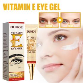 OUHOE Vitamin E Eye Cream, Lightened Dark Circles Crow's Feet, Firmed And Moisturized Eye Cream